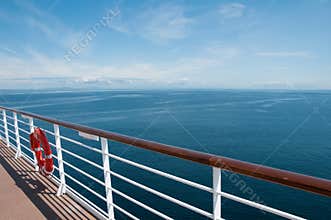 Cruise ship view