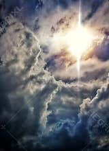 Sunshine and clouds