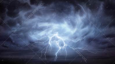 Rain And Thunderstorm