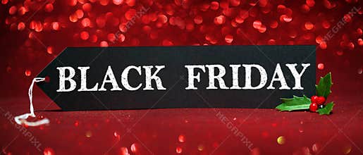 Black Friday sale tag