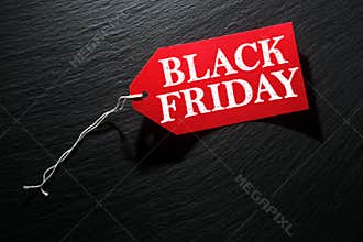 Black Friday Sale tag