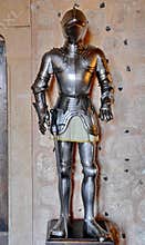 Medieval knight armor