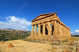 Agrigento greek temple in Sicily