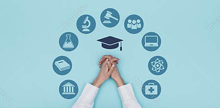 University and education icons