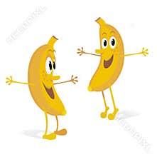 Happy Bananas Cartoons