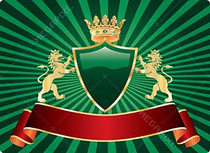 Gree lion label
