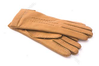 Fashion leather gloves