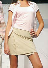 Model posing