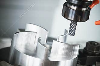 Milling CNC machine tool with mill