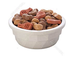 Dog Food Bowl (with clipping path)