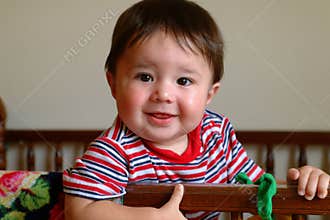 Children- Baby in Crib
