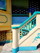 Old heritage Peranakan style house, Singapore