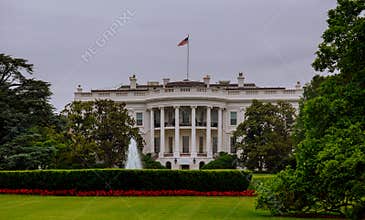 White House in Washington DC, is the home and residence of the President of the United States of America and popular tourist attra