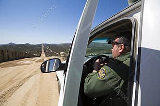 USA - California - Campo - the wall
