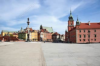 Old town in Warsaw.