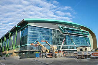 Milwaukee Bucks Sports Arena, Construction