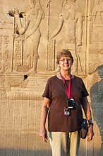 Senior Woman, Retirement Travel, Egypt
