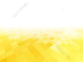 Perspective abstract yellow tiled background