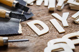 DIY Letters Woodwork