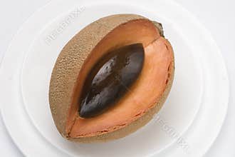 Mamey a tropical fruit cultivated in Mexico