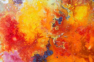 Abstract painting color texture. Bright artistic background in r