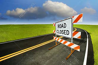 Road closed