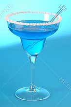 Blue tequila