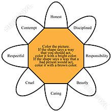 ADHD shape color