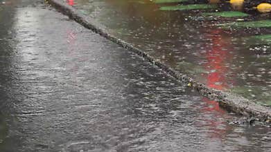 A rainy afternoon in the city