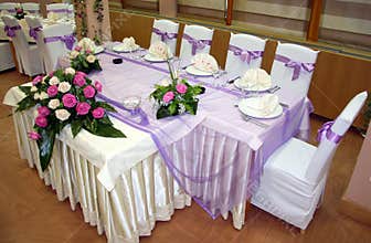 Wedding reception