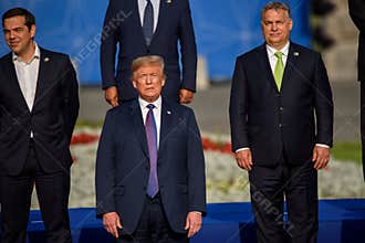 Alexis Tsipras, Donald Trump and Viktor Orban