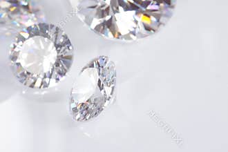 Four Diamonds With Copy Space