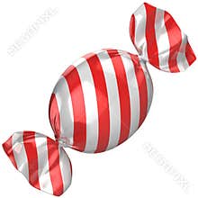 Candy isolated on the white