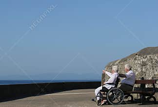 Elderly Twosome