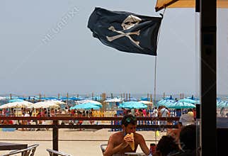 Life on Poetto Beach in Cagliari
