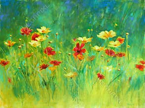 Wildflowers Painting
