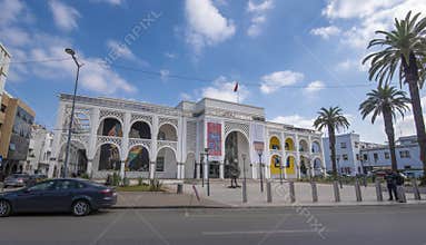 Mohammed VI Museum of Modern and Contemporary Art in Rabat, Morocco