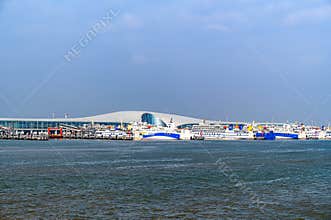 Busy Xuwen Port, Zhanjiang City, Guangdong