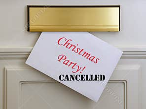 Christmas Party Invitation - Cancelled due to Covid