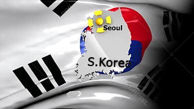 Crisis location map series, South Korea.