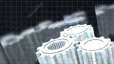 Mechanical engineering animation.