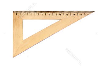 Wood triangle