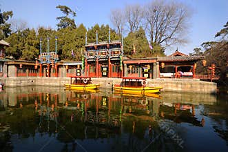 Suzhou street in Beijing Summer palace