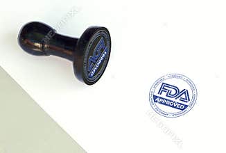 Stamp of FDA approved