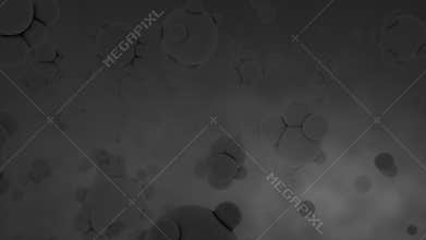 Artist rendering, microscopic bacterium view