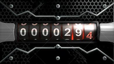 Analog timer countdown.