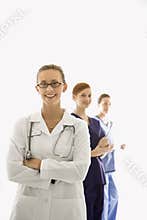 Female healthcare workers