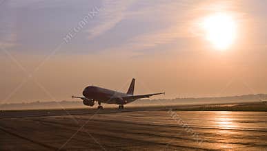 The plane