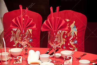 Table top decorations for celebrative event