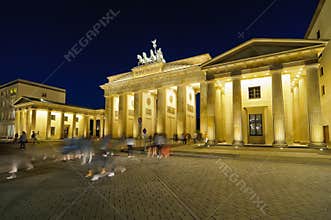 Tourists in the city, berlin